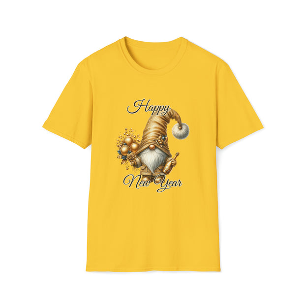 Gnome New Year Unisex Softstyle T-Shirt