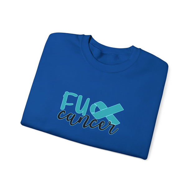 Fuck Cancer Unisex Heavy Blend™ Crewneck Sweatshirt