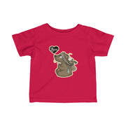 Love baby bear Infant Fine Jersey Tee