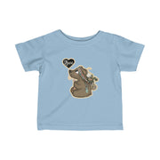 Love baby bear Infant Fine Jersey Tee