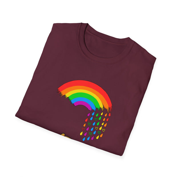 Winnie the Pooh Raining Pride Unisex Softstyle T-Shirt