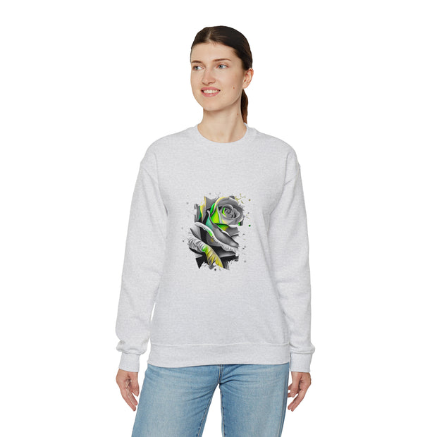 Rose Unisex Heavy Blend™ Crewneck Sweatshirt