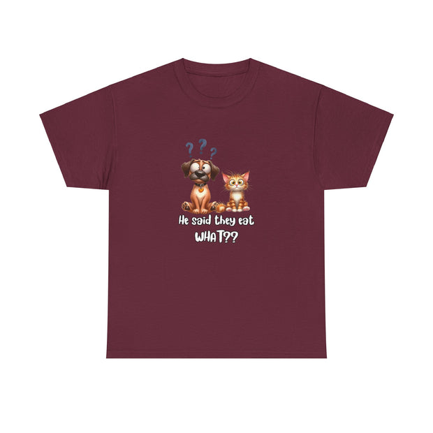 They Eat What Unisex Heavy Cotton Tee