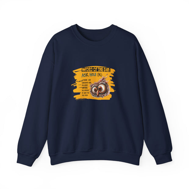 Word of the Day Unisex Heavy Blend™ Crewneck Sweatshirt