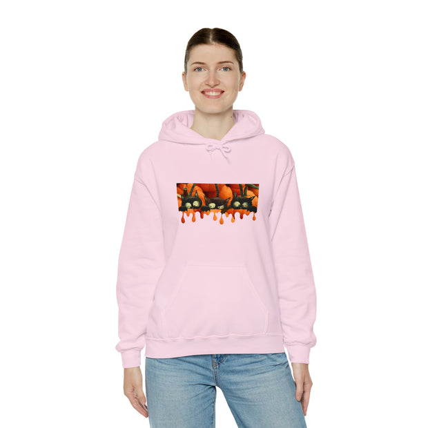 Pumpkin cats Unisex Heavy Blend™ Hooded Sweatshirt