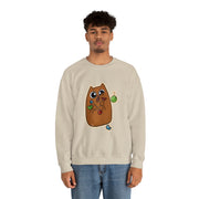 Christmas cat Unisex Heavy Blend™ Crewneck Sweatshirt
