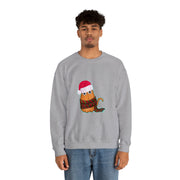 Christmas cat Unisex Heavy Blend™ Crewneck Sweatshirt