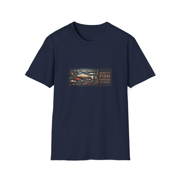 Born to Fish Unisex Softstyle T-Shirt