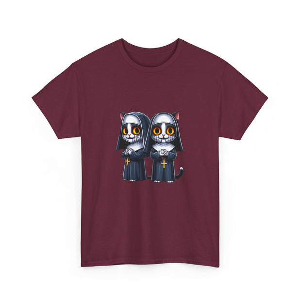 Horror Movie Cats Unisex Heavy Cotton Tee