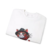 Horror Movie Cats Unisex Heavy Blend™ Crewneck Sweatshirt