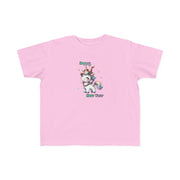 New Year Unicorn Toddler's Fine Jersey Tee