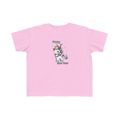 New Year Unicorn Toddler's Fine Jersey Tee