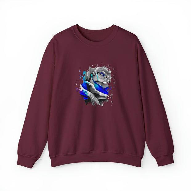 Rose Unisex Heavy Blend™ Crewneck Sweatshirt