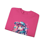 Graffiti Anime Girls Unisex Heavy Blend™ Crewneck Sweatshirt