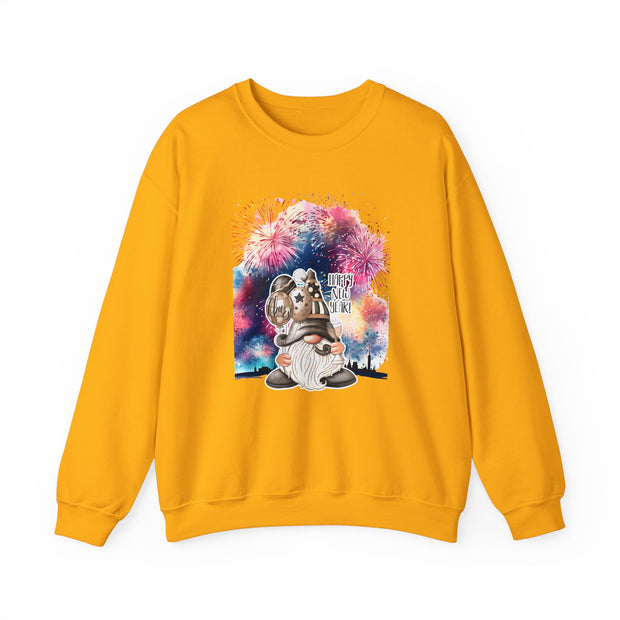Gnome New Year Unisex Heavy Blend™ Crewneck Sweatshirt