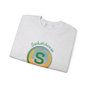 Saskatchewan Born & Raised Unisex Heavy Blend™ Crewneck Sweatshirt