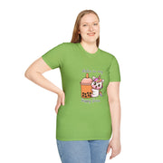 Unicorn Boba Unisex Softstyle T-Shirt