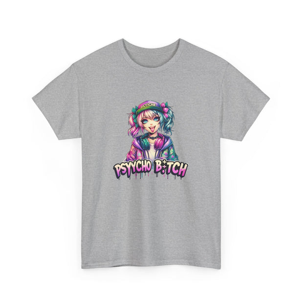 Graffiti Anime Girls Unisex Heavy Cotton Tee