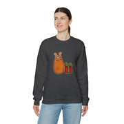 Christmas cat Unisex Heavy Blend™ Crewneck Sweatshirt