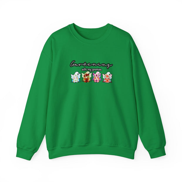 Gardening with my Gnomies Unisex Heavy Blend™ Crewneck Sweatshirt
