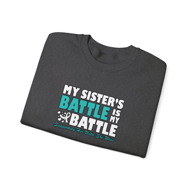 My Sister’s Battle Unisex Heavy Blend™ Crewneck Sweatshirt