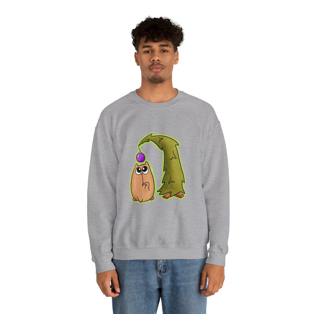 Christmas cat Unisex Heavy Blend™ Crewneck Sweatshirt