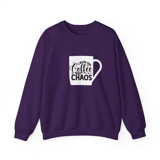 Coffee and Chaos Unisex Heavy Blend™ Crewneck Sweatshirt