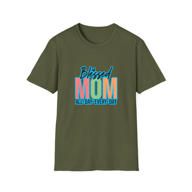 Blessed Mom Unisex Softstyle T-Shirt