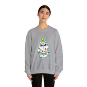 Christmas cat Unisex Heavy Blend™ Crewneck Sweatshirt