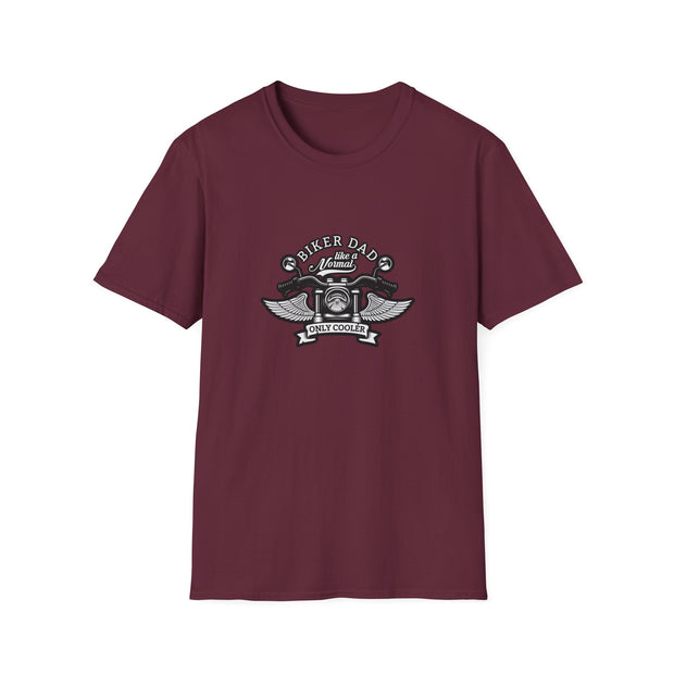 Biker Dad Unisex Softstyle T-Shirt