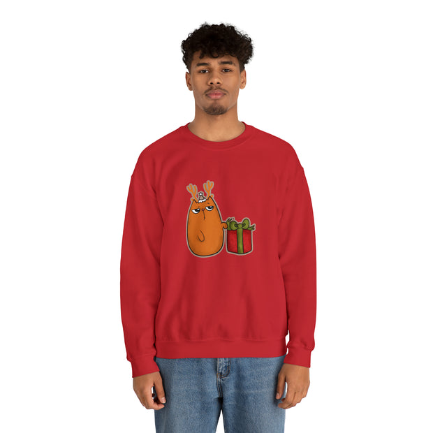 Christmas cat Unisex Heavy Blend™ Crewneck Sweatshirt