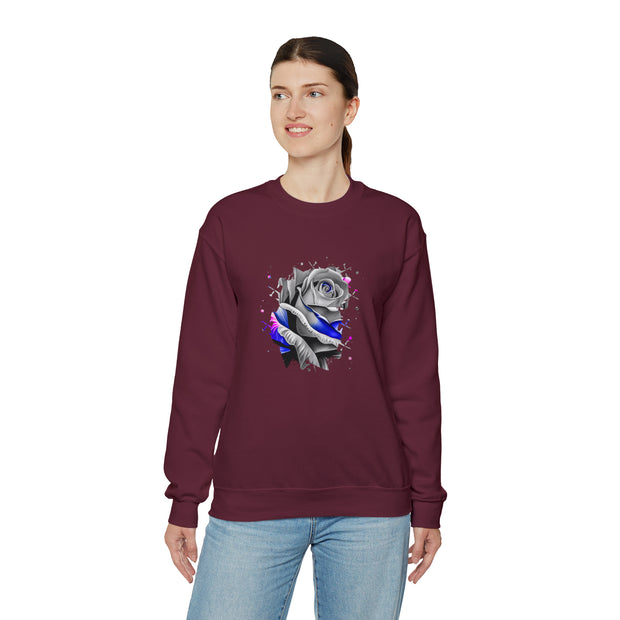 Rose Unisex Heavy Blend™ Crewneck Sweatshirt