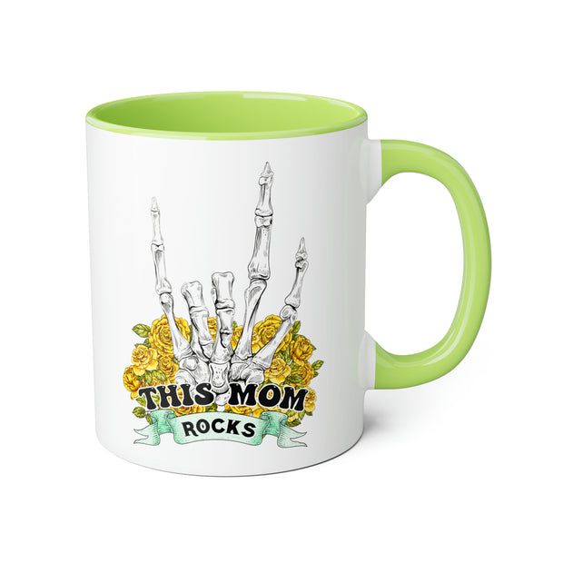 This Mom Rocks Accent Mugs, 11oz