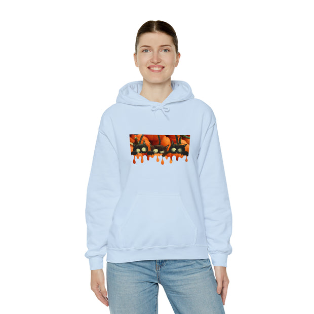 Pumpkin cats Unisex Heavy Blend™ Hooded Sweatshirt