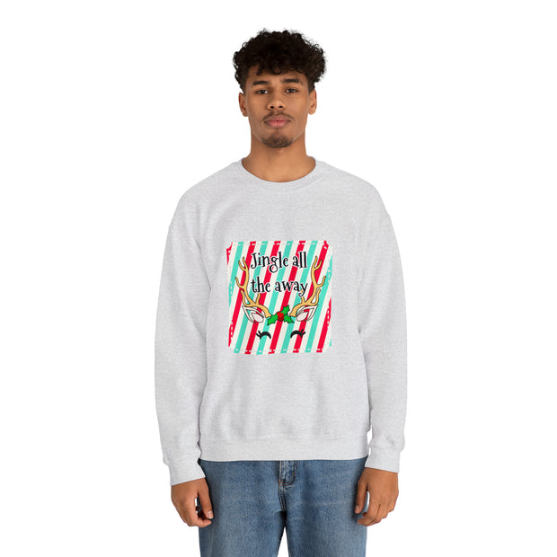 Reindeer Unisex Heavy Blend™ Crewneck Sweatshirt