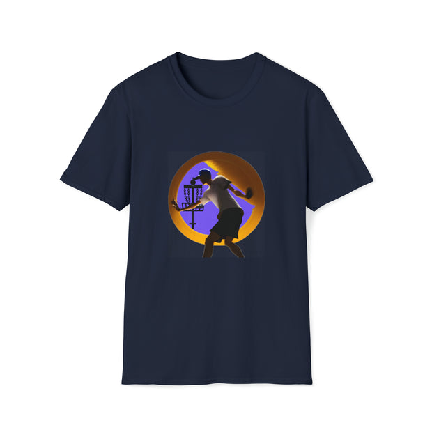 Disc golf Unisex Softstyle T-Shirt