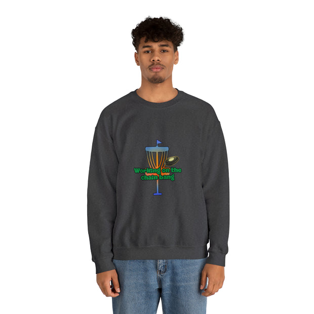 Disc golf Unisex Heavy Blend™ Crewneck Sweatshirt