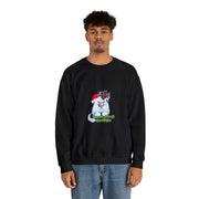 Christmas cat Unisex Heavy Blend™ Crewneck Sweatshirt