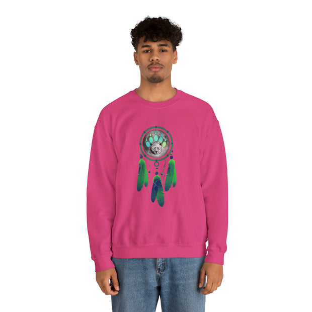 Bear Dream catcher Unisex Heavy Blend™ Crewneck Sweatshirt