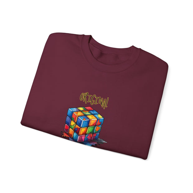 Rubik Cube Unisex Heavy Blend™ Crewneck Sweatshirt