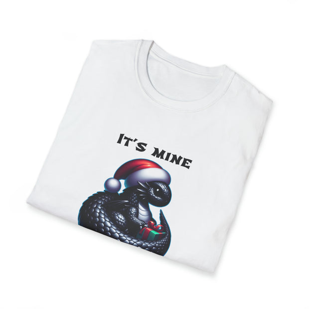 Christmas dragon Unisex Softstyle T-Shirt