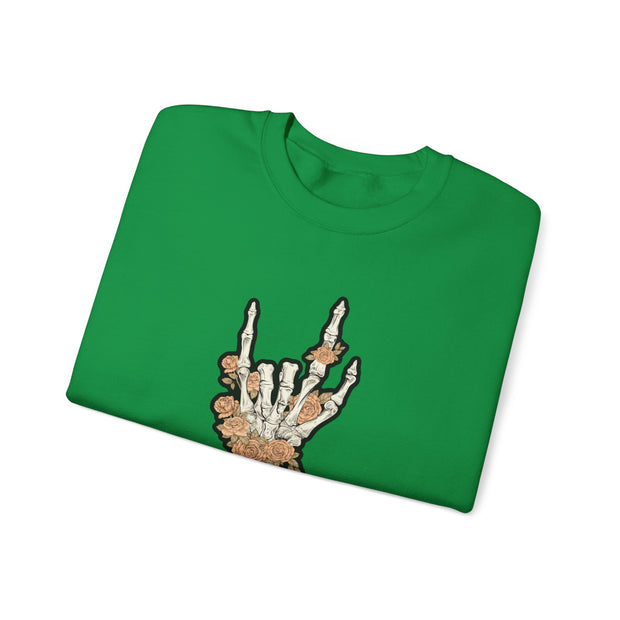 Rockin this Mom Life Unisex Heavy Blend™ Crewneck Sweatshirt