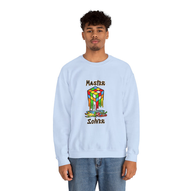 Rubik Cube Unisex Heavy Blend™ Crewneck Sweatshirt