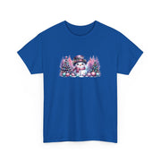 Pastel Snowman Unisex Heavy Cotton Tee