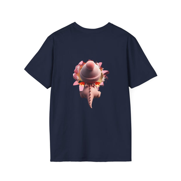 Valentines Dragon 2 Sided Unisex Softstyle T-Shirt