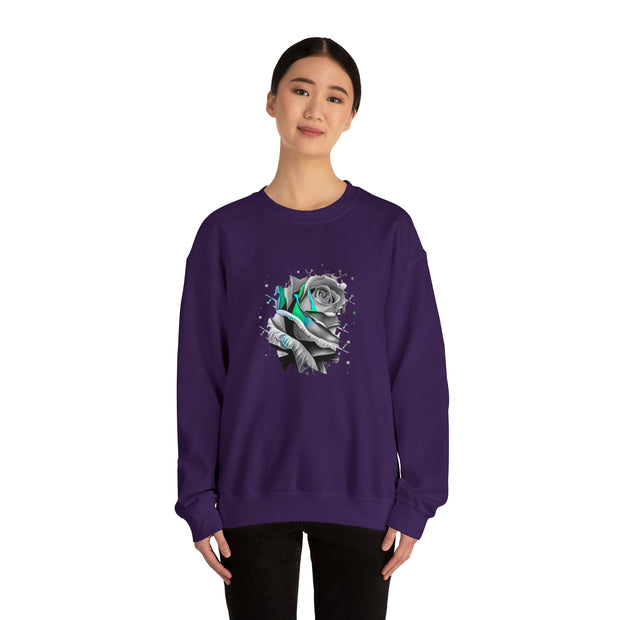 Rose Unisex Heavy Blend™ Crewneck Sweatshirt