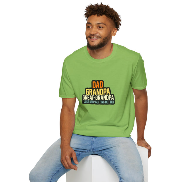 Dad Grandpa Great Grandpa Unisex Softstyle T-Shirt