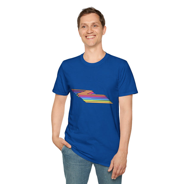 Z Striped Unisex Softstyle T-Shirt