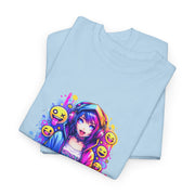 Graffiti Anime Girls Unisex Heavy Cotton Tee