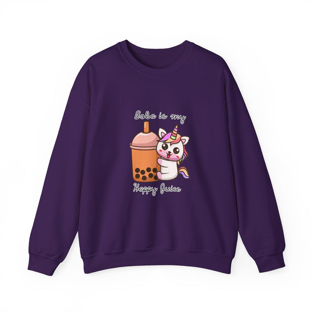Unicorn Boba Unisex Heavy Blend™ Crewneck Sweatshirt